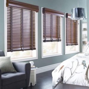 Beautiful wooden blinds