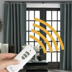 Classic remote control curtains