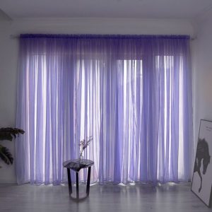 Classic sheer curtains
