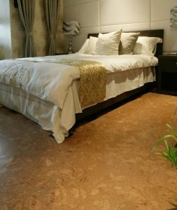 Cork flooring