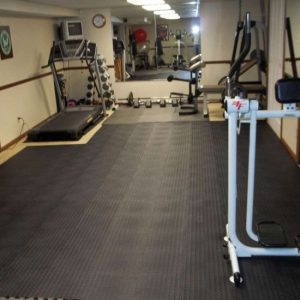 Durable gym flooring in Dubai