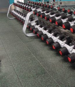 Gym flooring in Dubai