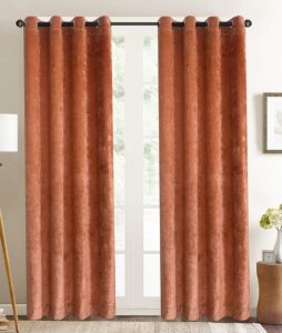 High quality velvet curtain