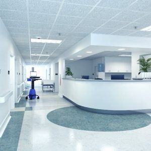 Hospital flooring in Dubai