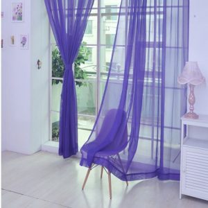 Modern sheer curtains