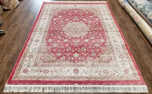 Modern silk rugs