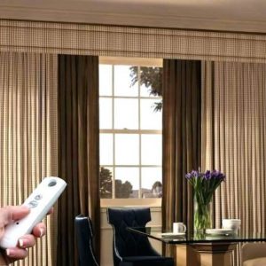 Remote control curtains