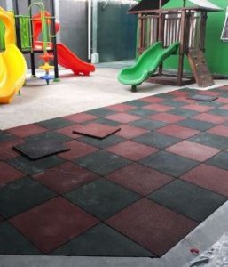 Stunning rubber flooring