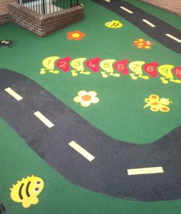 Stylish EPDM flooring in Dubai