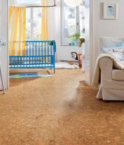 Stylish cork floor Dubai