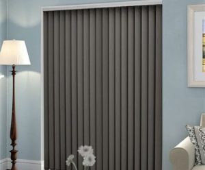 Black Vertical Blinds