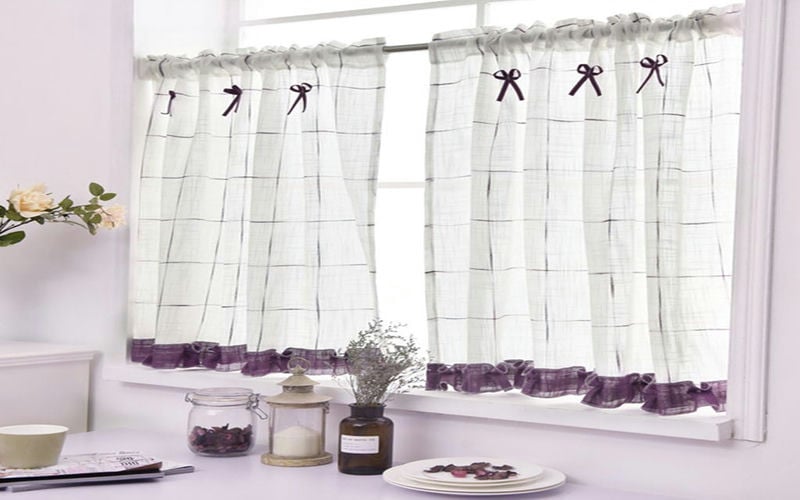 Sheer Curtain For Kitchen