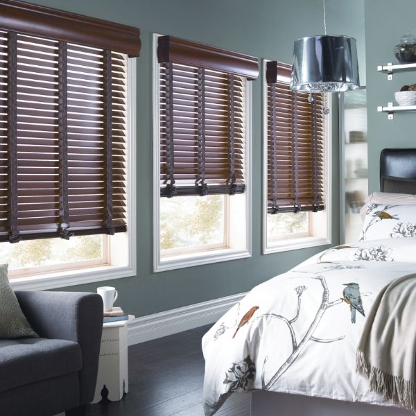 Bedroom Wooden Blinds