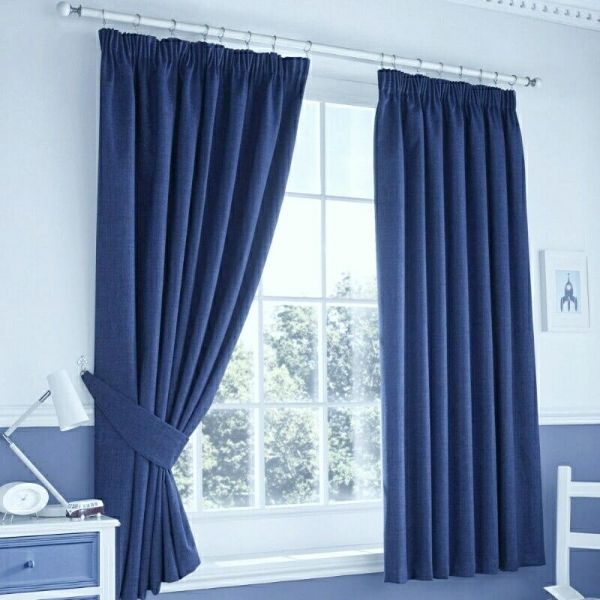 Blue Blackout Curtains