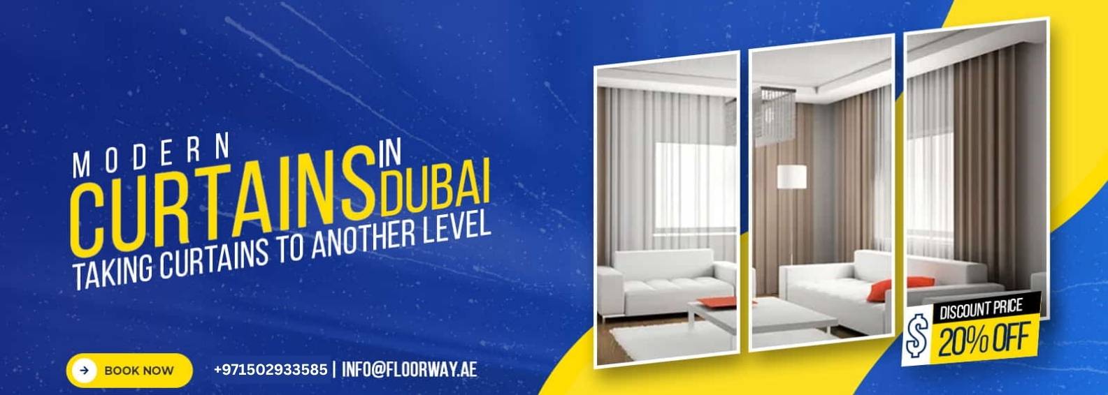 Modern Curtains Service Dubai