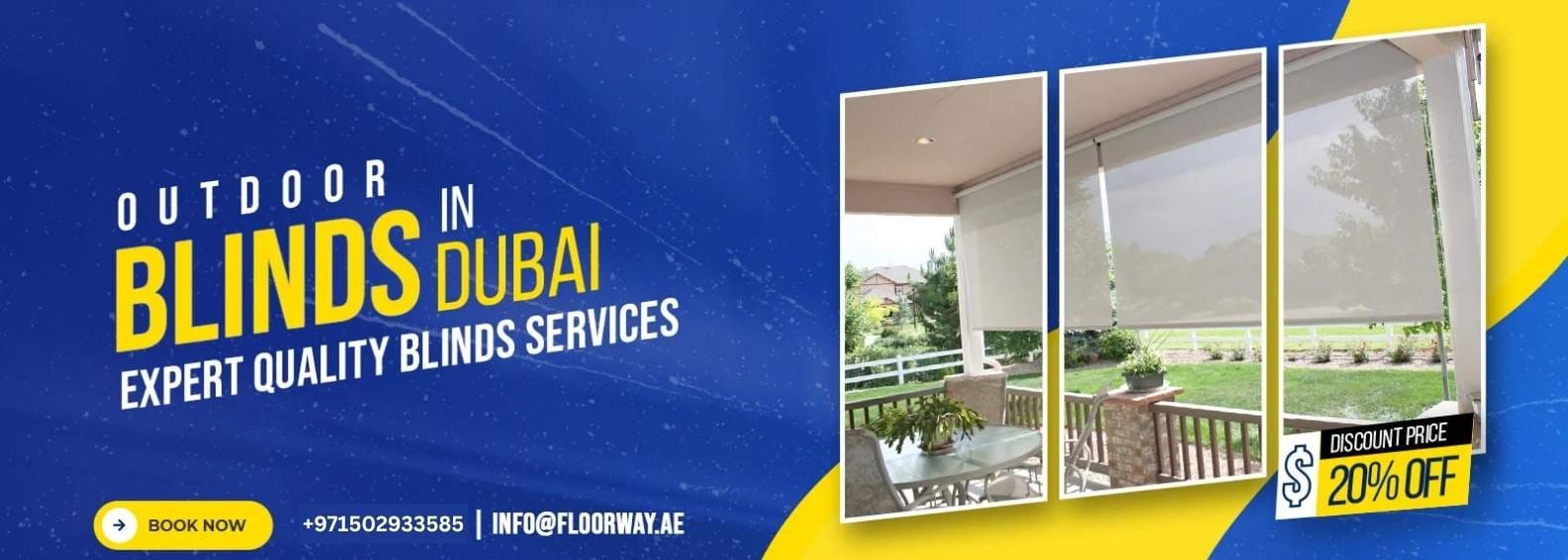 Outdoor Blinds Shop Dubai