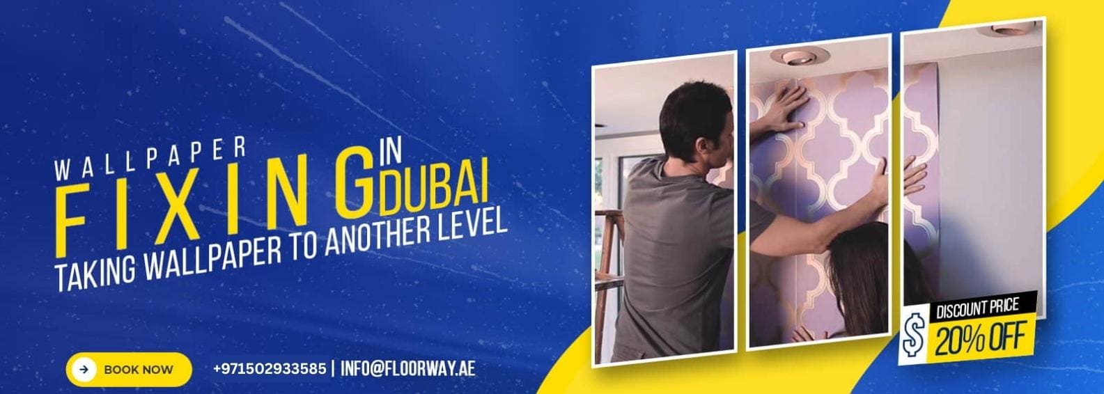 Wallpaper Fixing Service Dubai